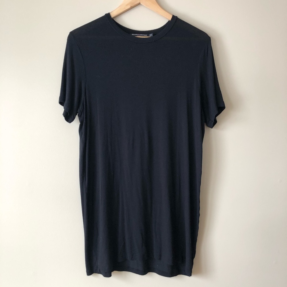 🌟Brandy Melville black t-shirt dress